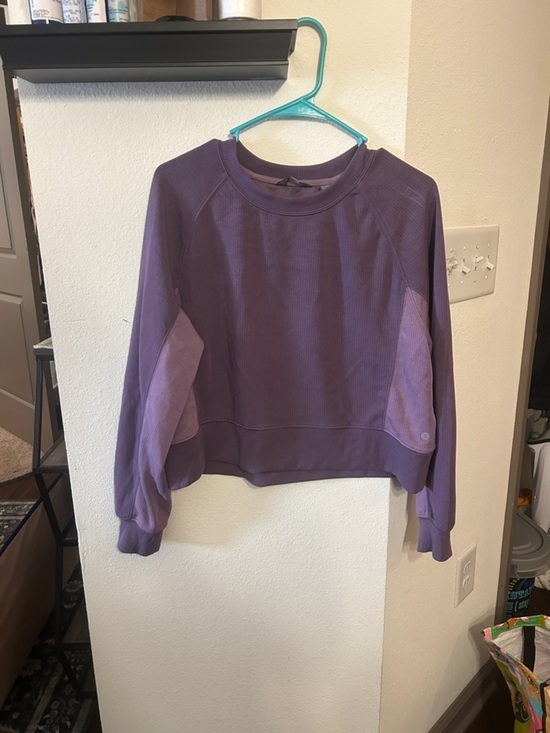 Danskin Tops - Danskin Purple Crewneck Pullover Sweatshirt
